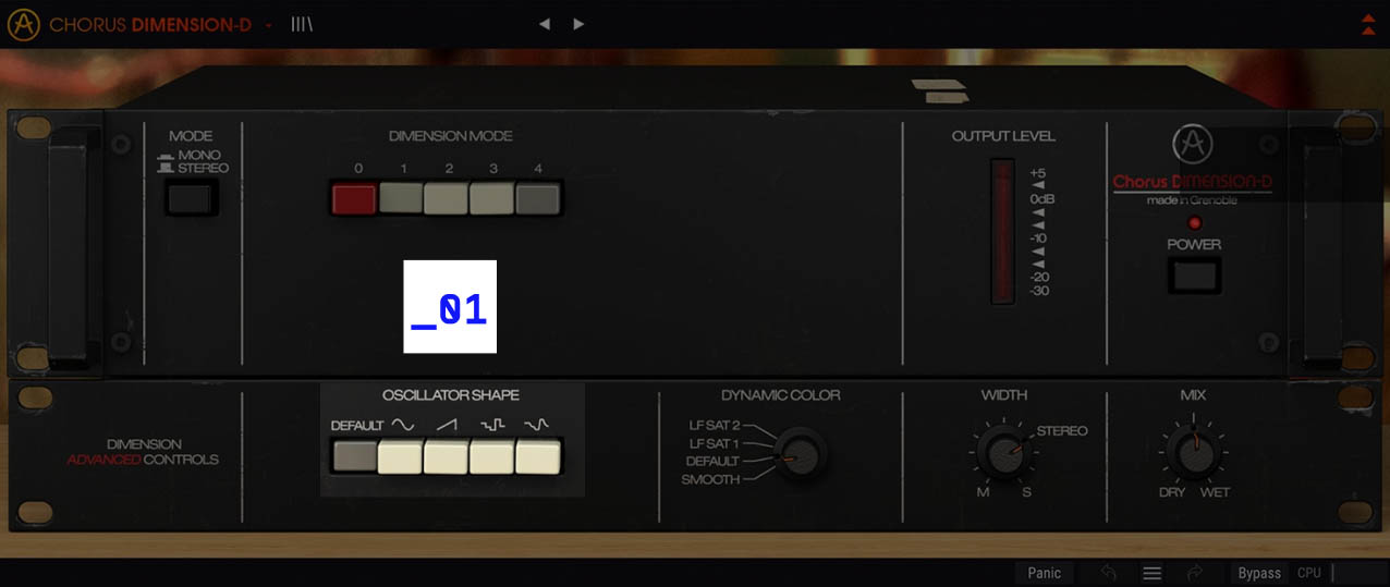 Oscillator shape