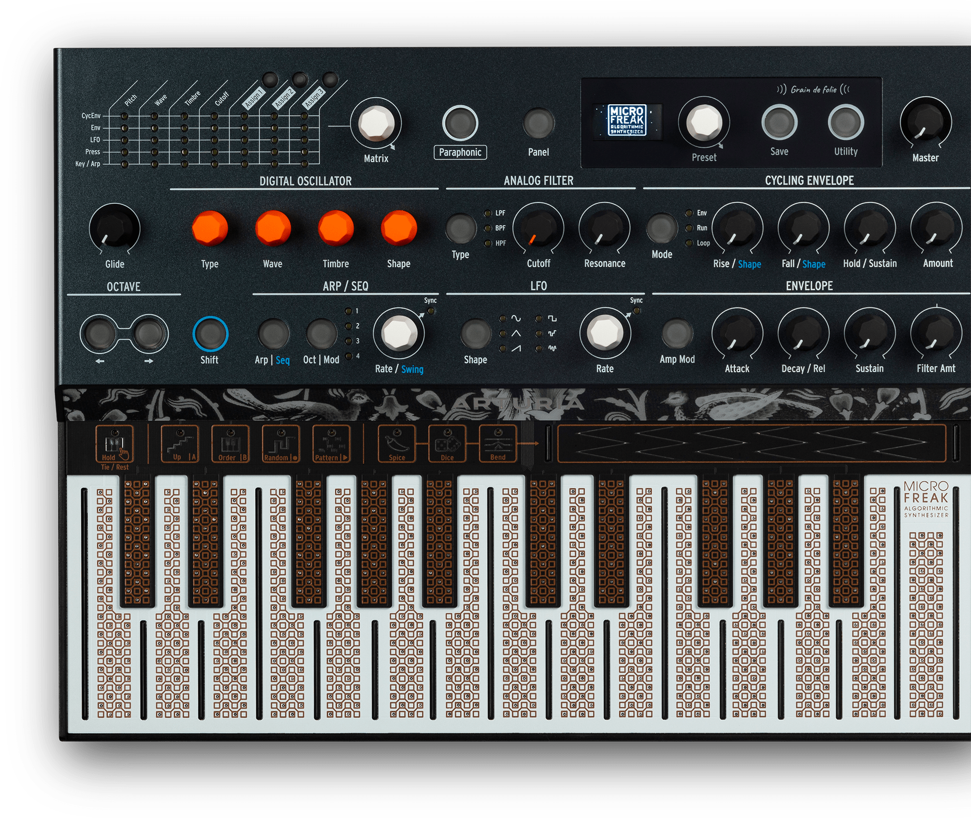 ARTURIA MICROFREAK ハイブリッドシンセサイザー(アートリア