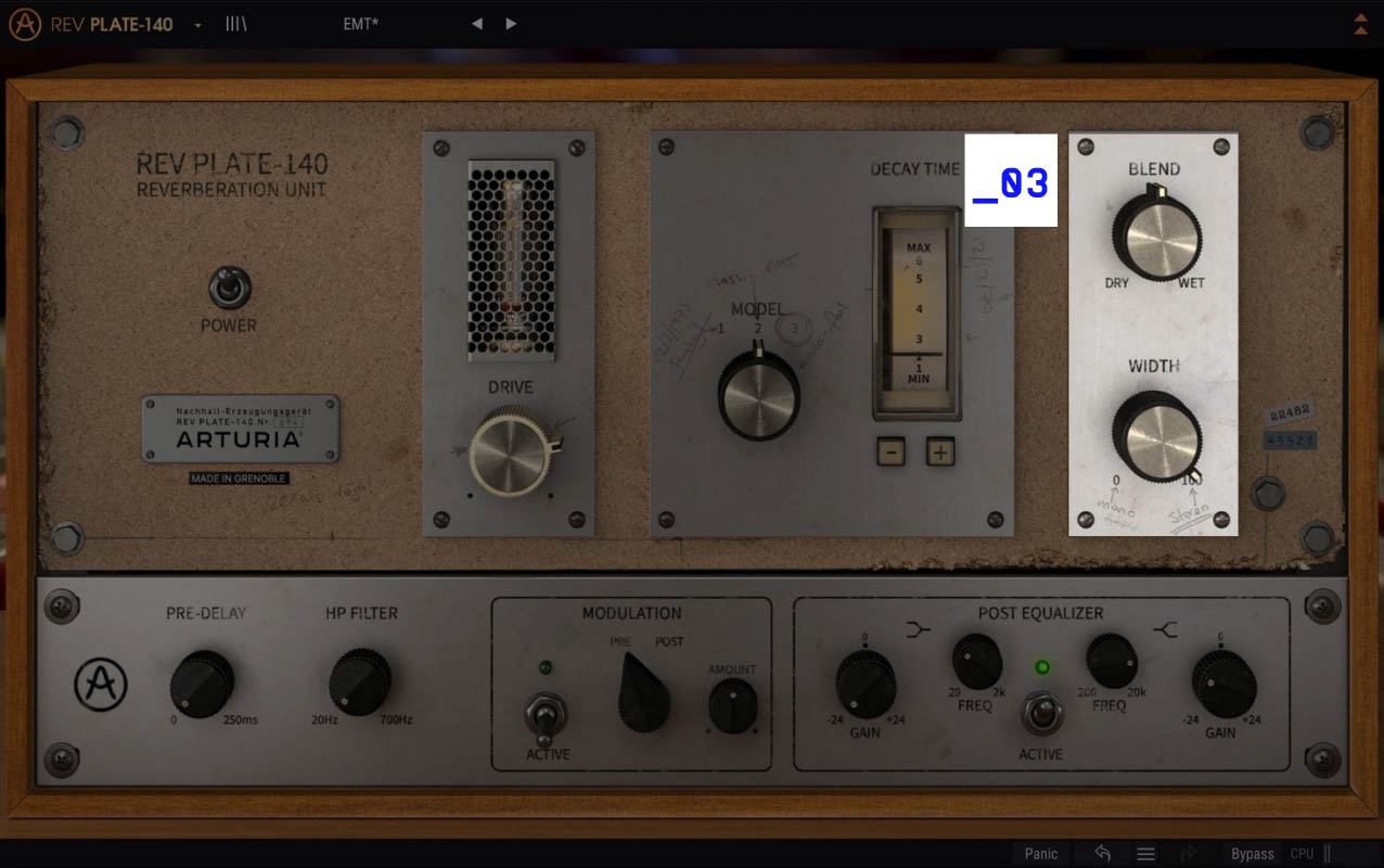 Mix controls
