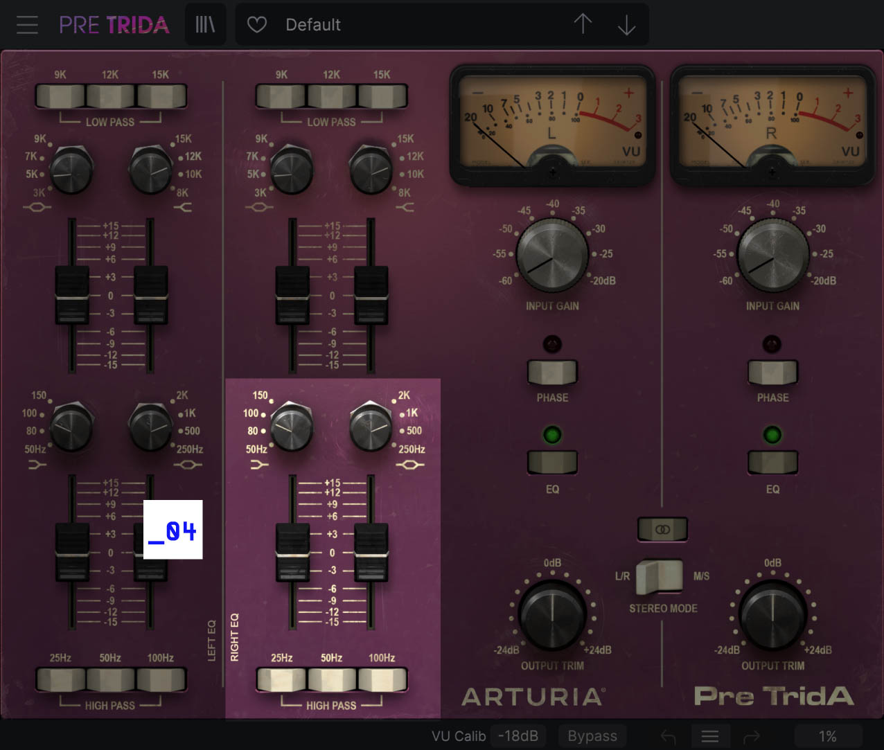 High Pass Filter