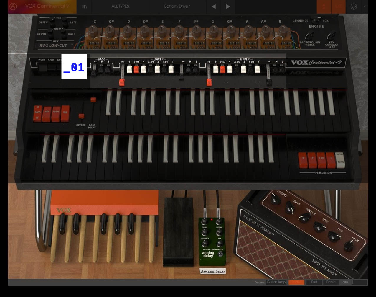 More Drawbars